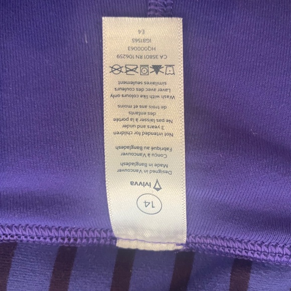 Lululemon Ivivva Tennis Skirt, size 14, EUC - Picture 3 of 3
